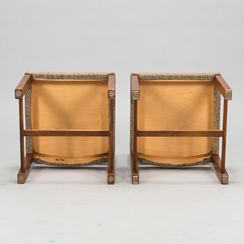 Carl Gustaf Hiort af Ornäs, matbord, "Näyttely Senior", stolar, 8 st, HMN Huonekalu Mikko Nupponen 1900-talets mitt.