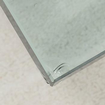 Gae Aulenti, coffee table, "Tavolo con Ruote", Fontana Arte, Italy, late 20th/early 21st century.