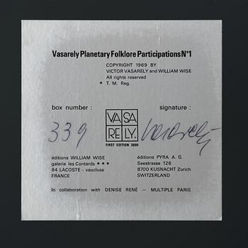 Victor Vasarely, Planetary Folklore Participations No. 1.