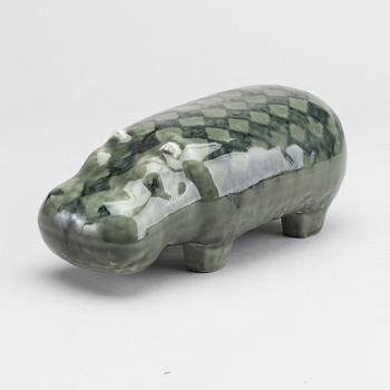 LISA LARSON, stoneware figurine from "Stora Zoo", Gustavsberg.