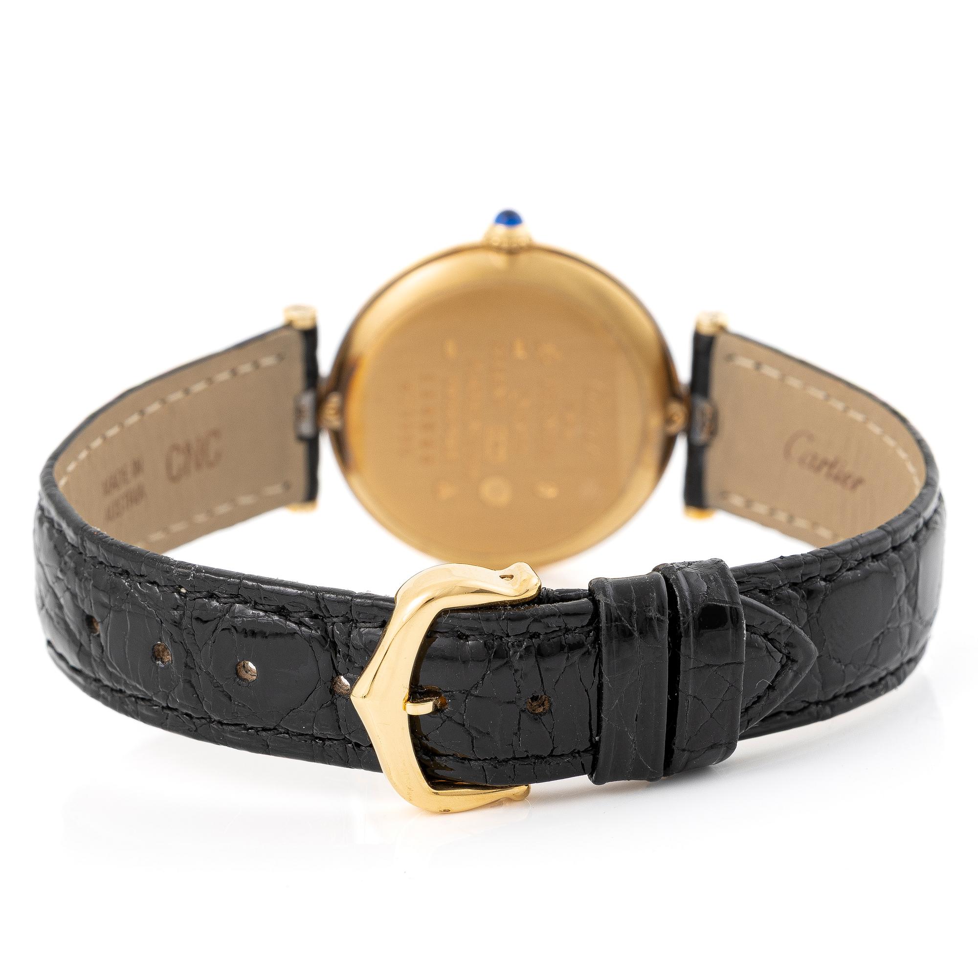 Must de Cartier, VLC, wristwatch, 30 mm.