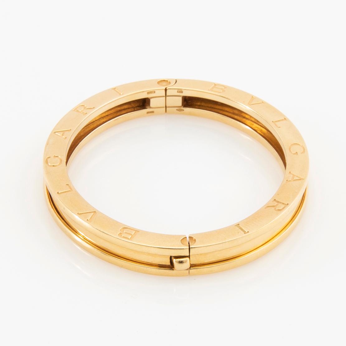 Bulgari, Bracelet "B.zero1" 18K gold.