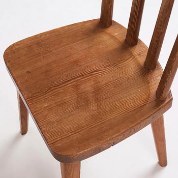 Axel Einar Hjorth, stolar,  fyra stycken, "Utö", Nordiska Kompaniet, 1930-tal.