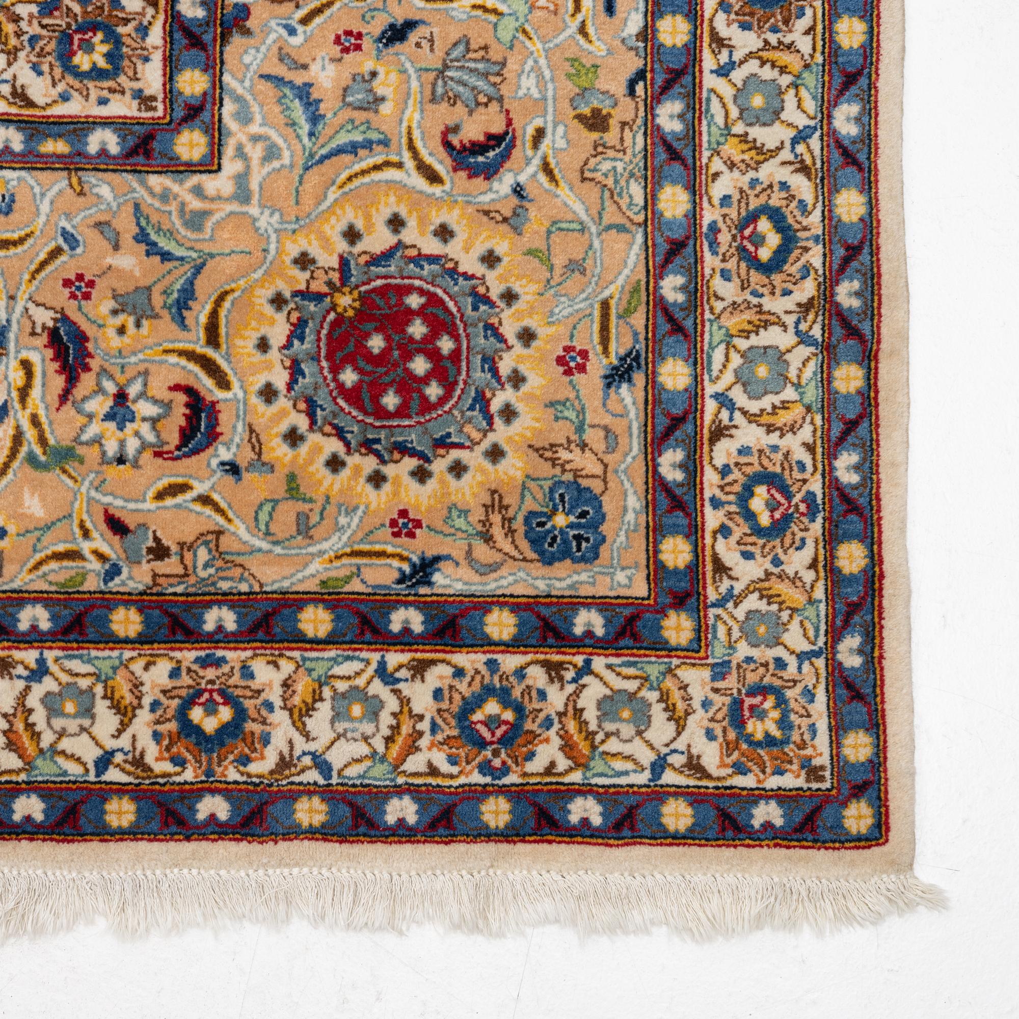 Matta, Keshan, signerad, ca 428 x 320 cm.