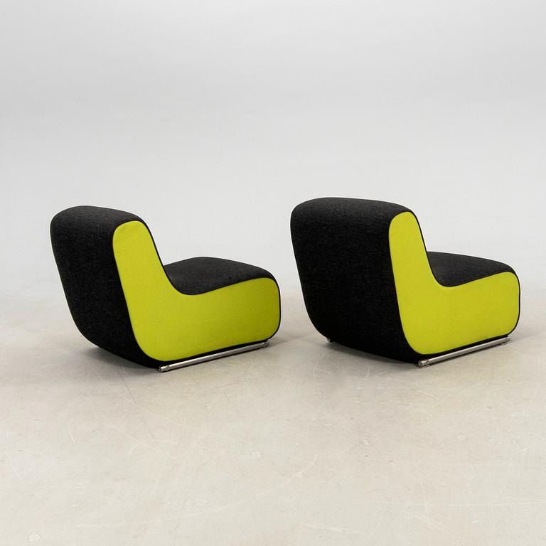 Hertel & Klarhoefer Armchairs, a pair "Ally" S06 Blå Station Hertel & Klarhoefer 2012.