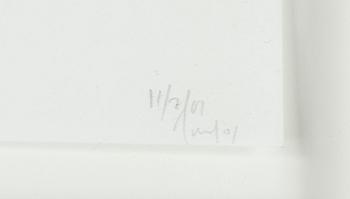 ULF ROLLOF, akvarell. Signerad och daterad 11/7/01.