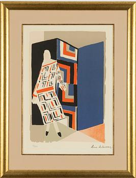 Sonia Delaunay, "Femme au paravent".