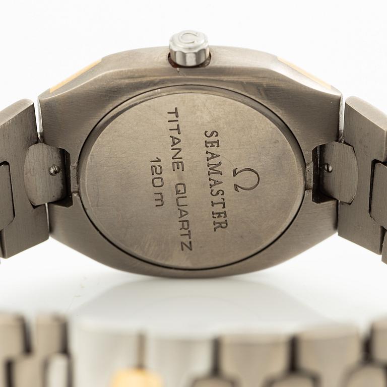 Omega, Seamaster Titane, Polaris, armbandsur, 31,5 mm.