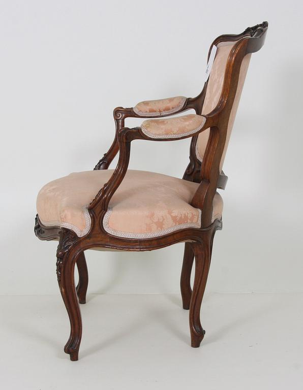 KARMSTOL, rokokostil.