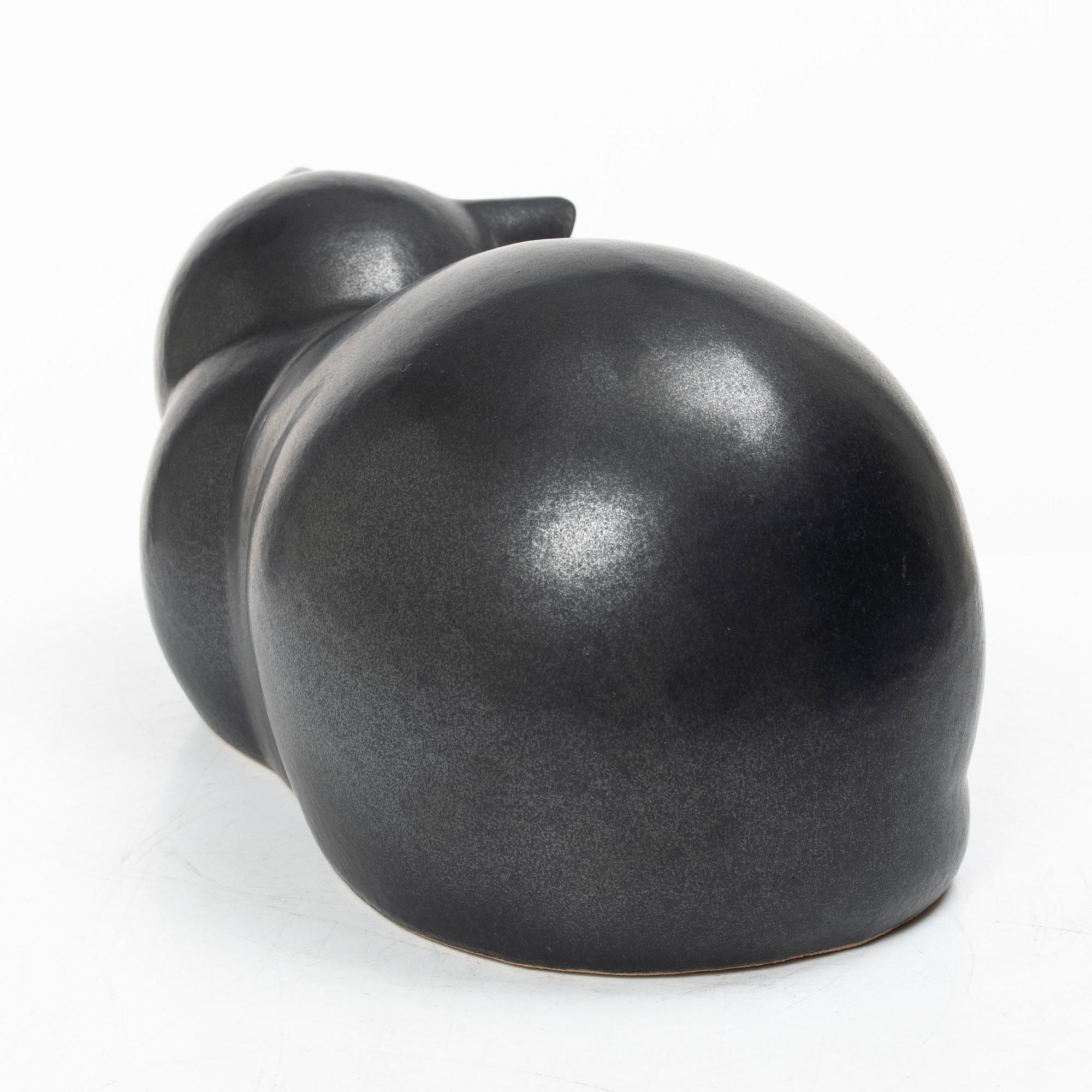 Lisa Larson, a 'Moses' cat figurine, K-Studion, Gustavsberg, Sweden.