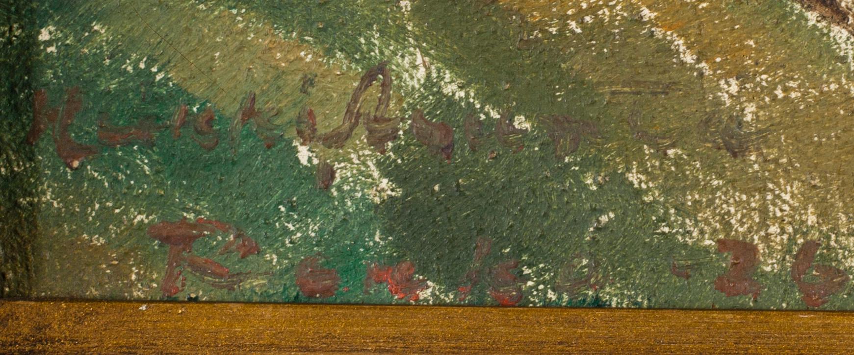 HEIKKI ASUNTA, olja på duk, signerad och daterad -36.