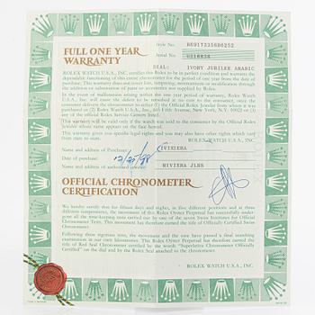 Rolex, Oyster Perpetual, Datejust, wristwatch, 26 mm.