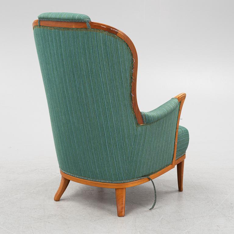 Carl Malmsten, a 'Vår fru' easy chair, Bodafors.