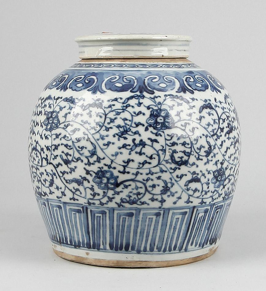 INGEFÄRSKRUS, porslin, sen Qing-dynasti 1800-talets slut.