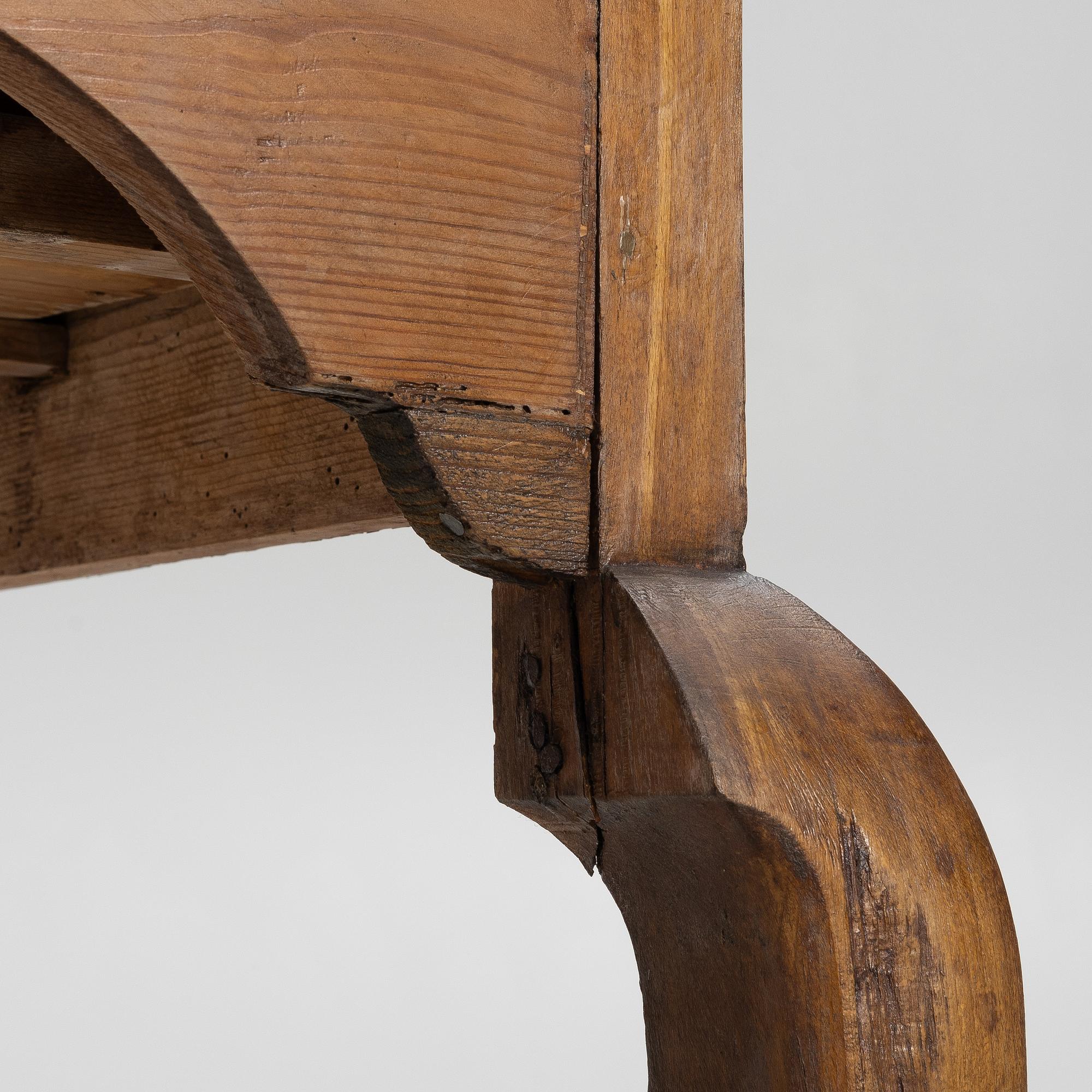 A Baroque desk, probably Norway, 18th century.