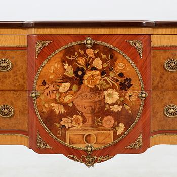 Louis XVI-style bureau, Italy, second half of the 20th century.