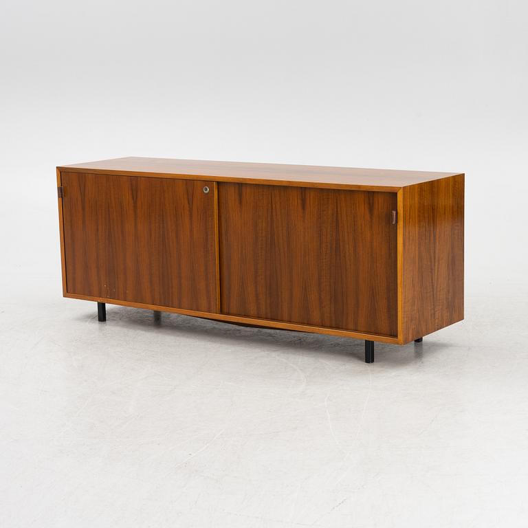 Florence Knoll, a mahogany-veneered sideboard, Nordiska Kompaniet, Sweden, for Knoll International, 1963.