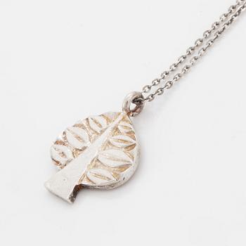 Bengt Liljedahl, Bengt Liljedahl, two pendants, sterling silver.