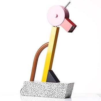 Ettore Sottsass, a "Tahiti", table lamp, Memphis, Milan, post 1981.