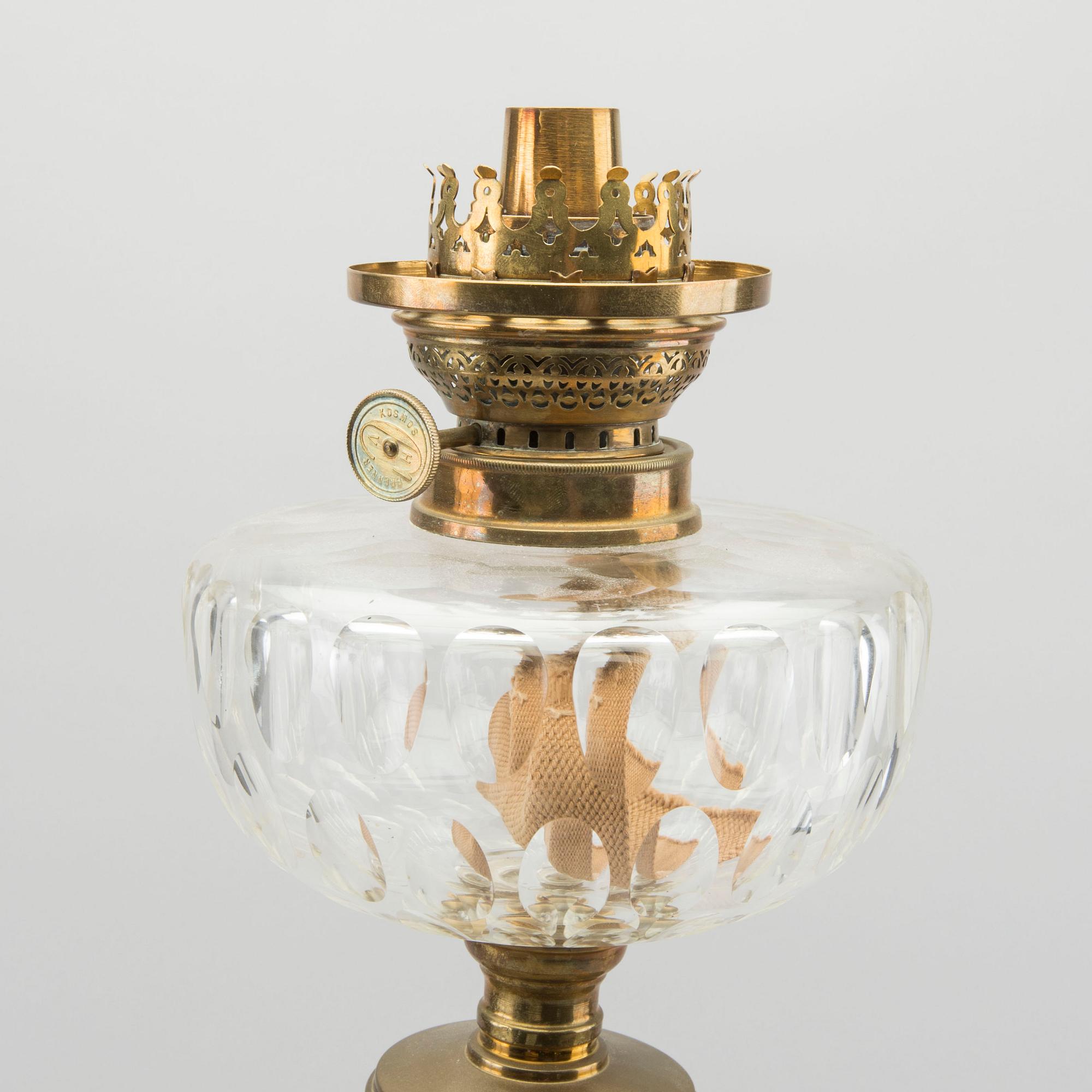 BORDSFOTOGENLAMPA, 1900-talets början.