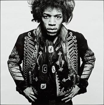 281. Gered Mankowitz, "Jimi Hendrix, Masons Yard Studio, London, 1967".