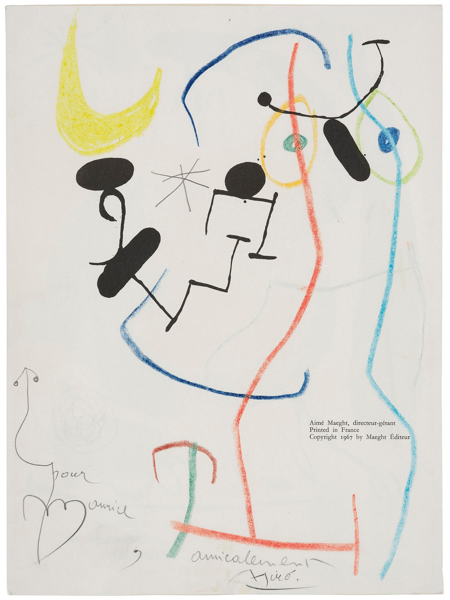 Joan Miró, Untitled.