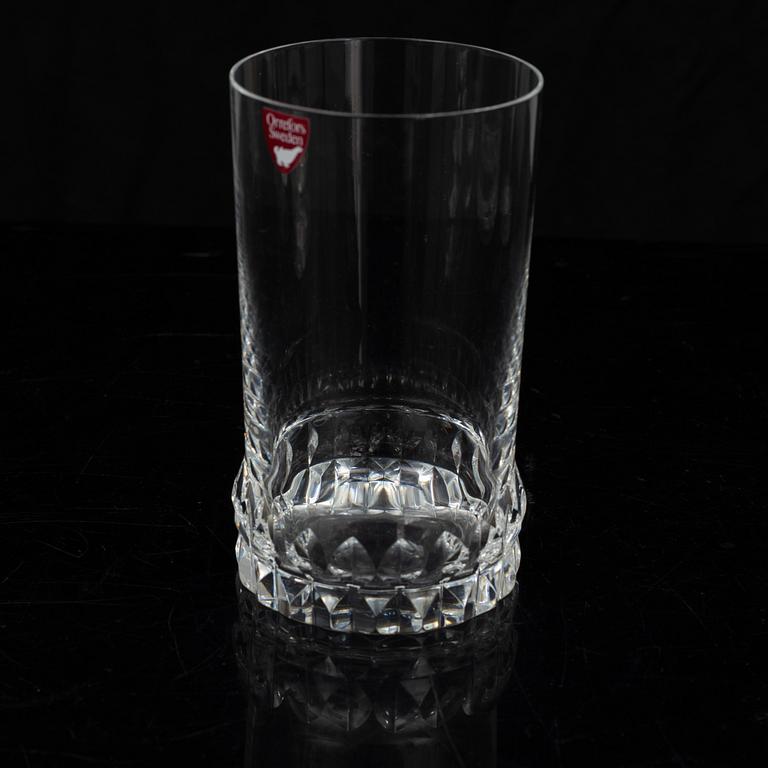 Ingeborg Lundin, glasservis, 55 delar, ”Silvia”, Orrefors.