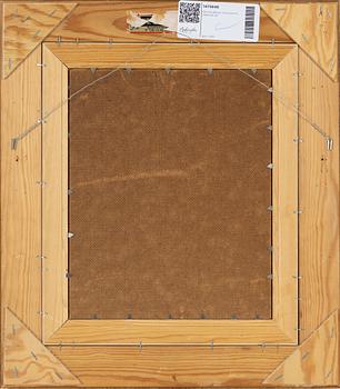 Olle Nordberg, oil on panel, signed and dated -74.