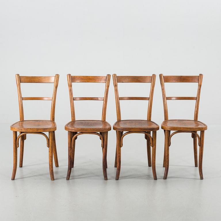 STOLAR 4 st Thonet tidigt 1900-tal.