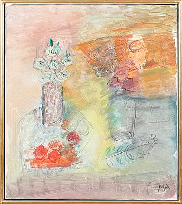 MAJ ARNELL, oil on canvas, signed and dated á tergo -98.