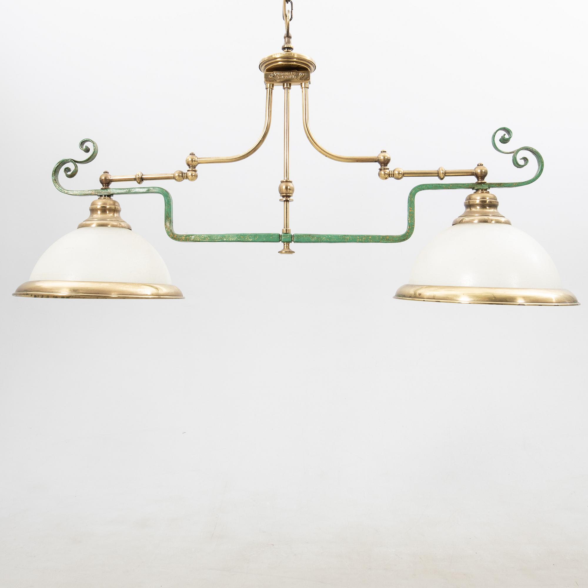 Biljardlampa modern tillverkning.