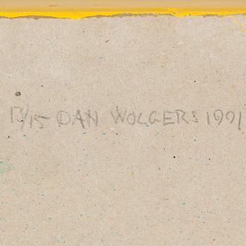DAN WOLGERS, Signed Dan Wolgers and dated -91 and numbered 13/15 on verso.
