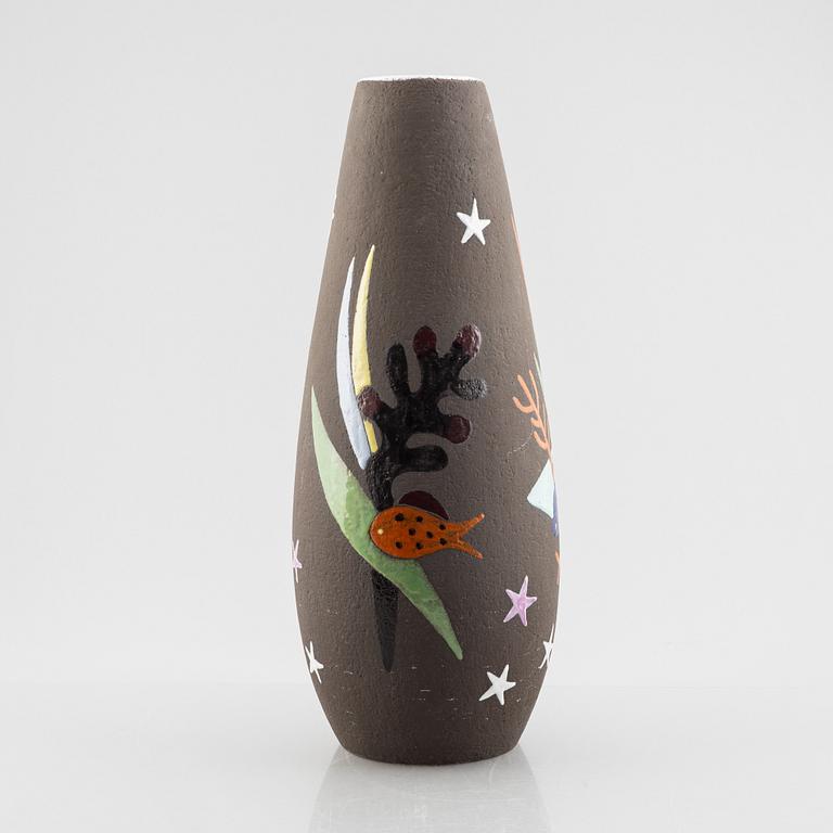 Anna-Lisa Thomson, a floor vase, 'Havsflora', Upsala-Ekeby,  1956-1964.