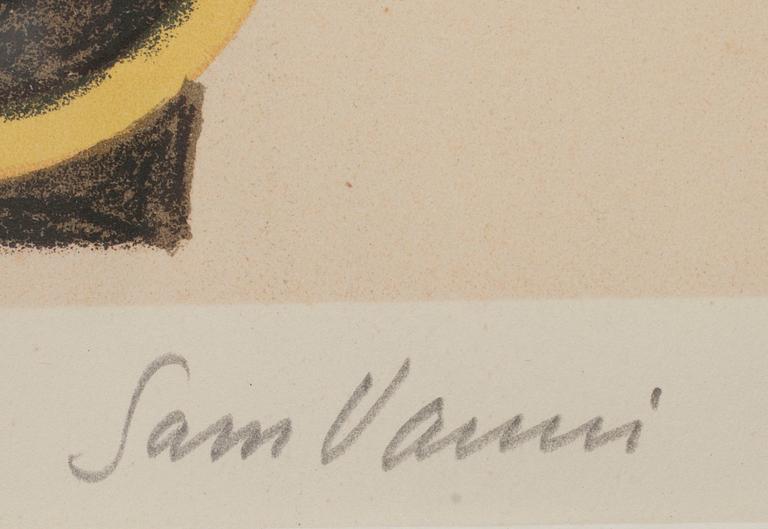 SAM VANNI, serigrafi 21/250, signerad.