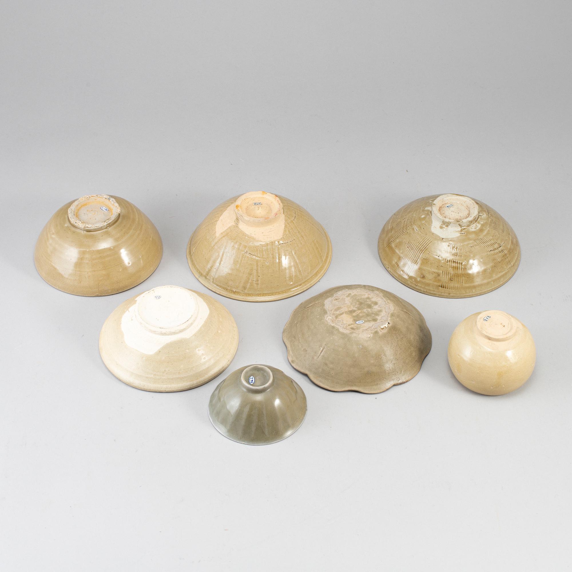 A group of South East Asian Ceramics, Song/Yuan style, 20th Century and older.
