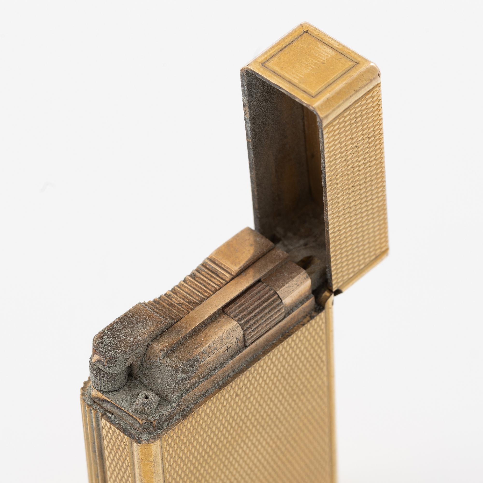 Tändare, Dupont de Paris, förgylld metall.