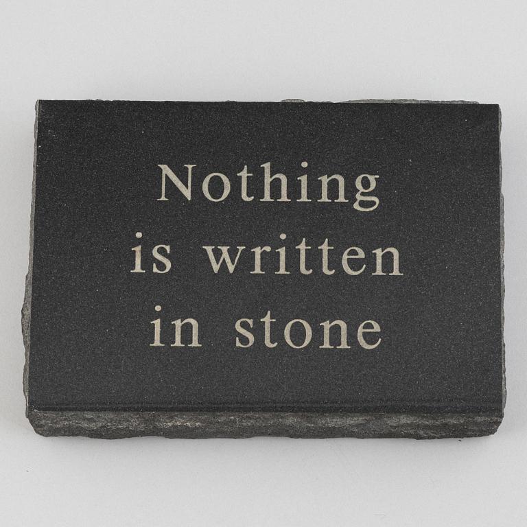 Rinaldo Frattolillo,  ”Nothing is written in stone”.