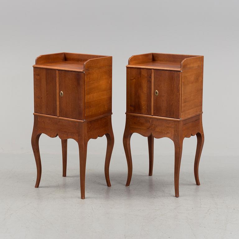 A pair of 'Sandbro' bedside tables from IKEA.