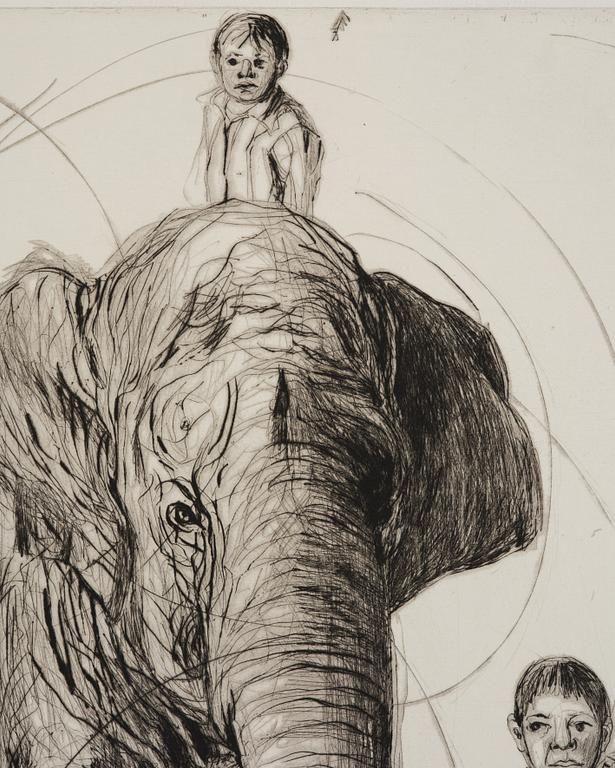 Linn Fernström, "Elefant på hal is".