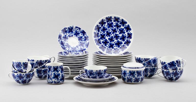 KAFFESERVIS, 26 delar, porslin, "Mon-Amie", Marianne Westman, Rörstrand.