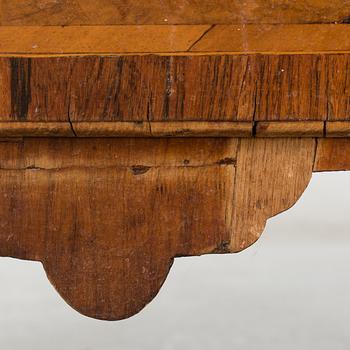 A Swedish mid 18th century late Baroque chest of drawers.