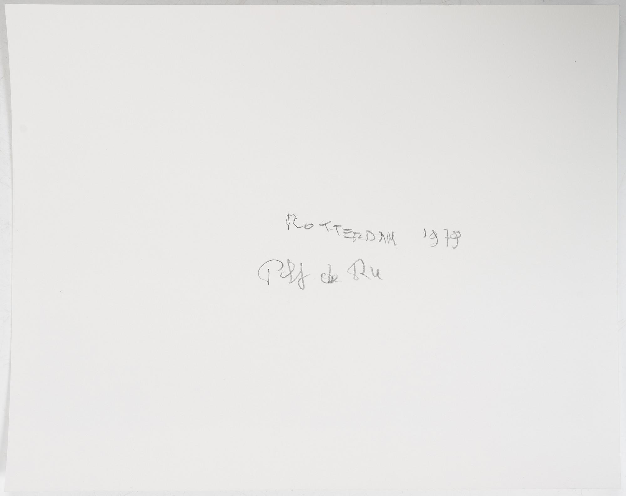 Peter de Ru, "Rotterdam", 1979.