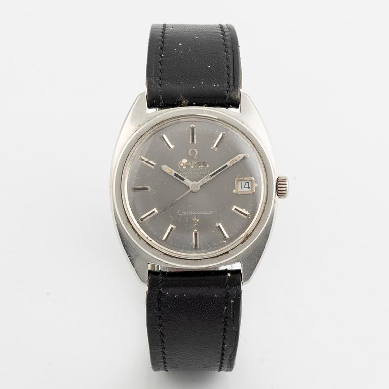 Omega, Constellation, "C", wristwatch, 35 mm.