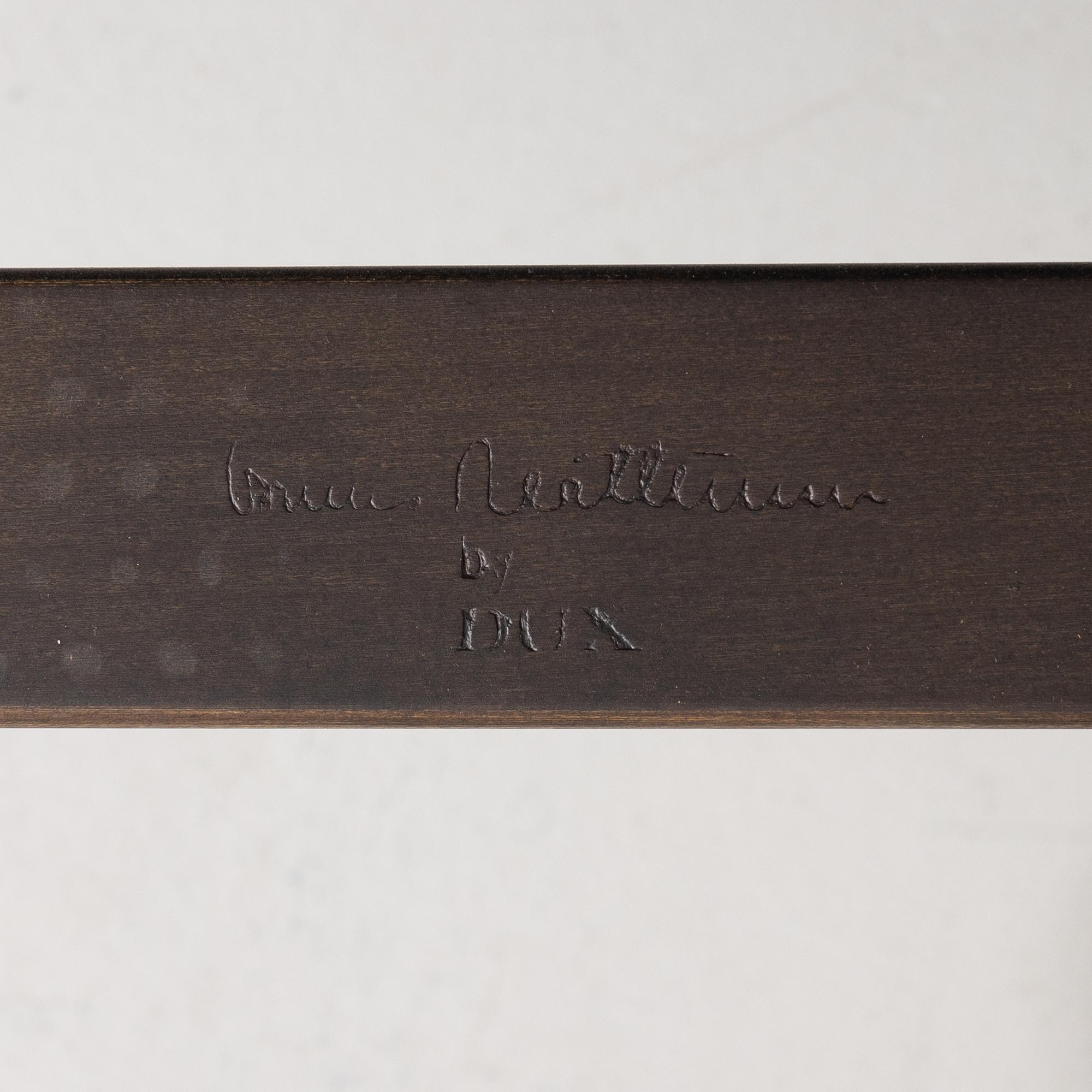 Bruno Mathsson, a "Pernilla" armchair, Dux, second half of the 20th century.