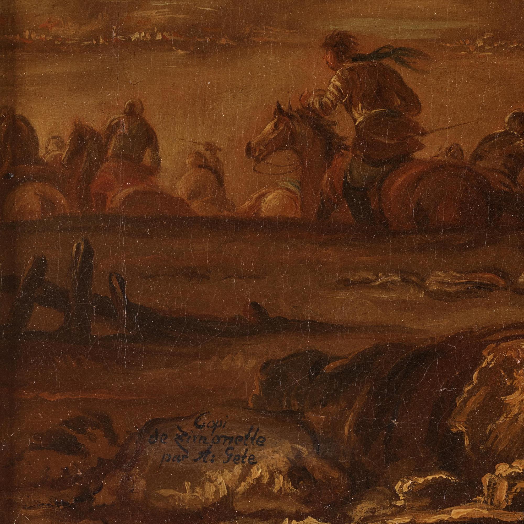 Cavalry battles, a pair.