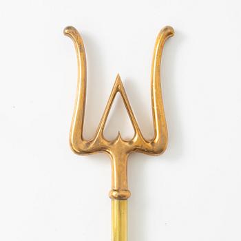 A clothes rack hook, 20th century.