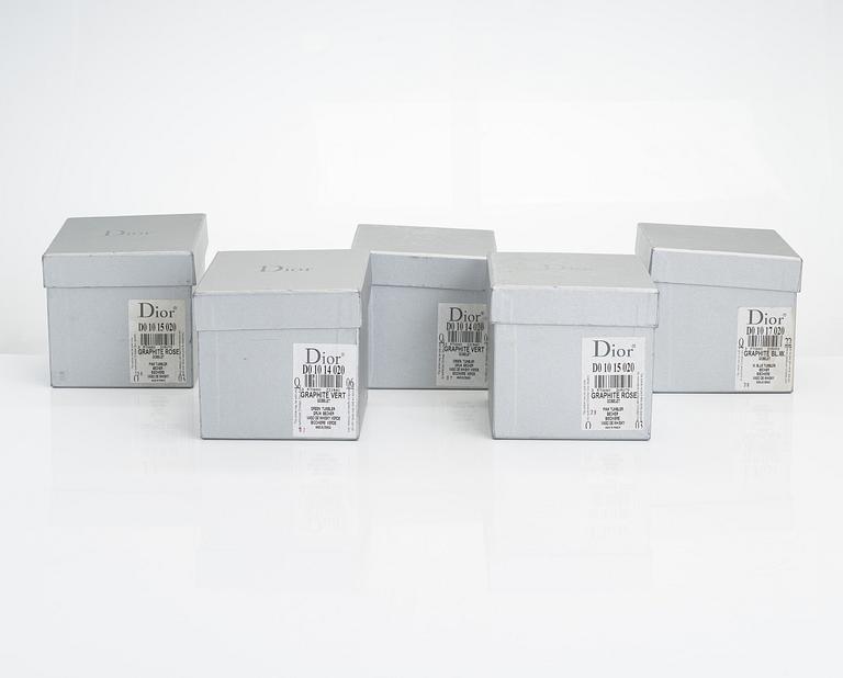 Dior, an 11-piece set of whisky glasses /tumblers.