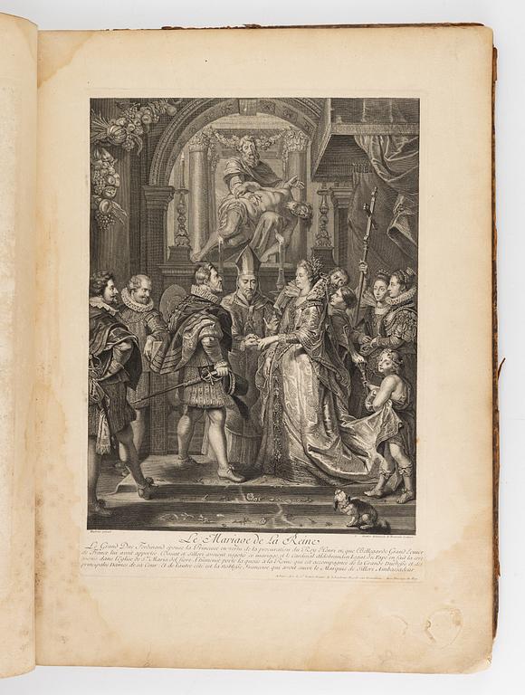 La Gallerie du Palais du Luxembourg peinte par Rubens. Paris, 1710.