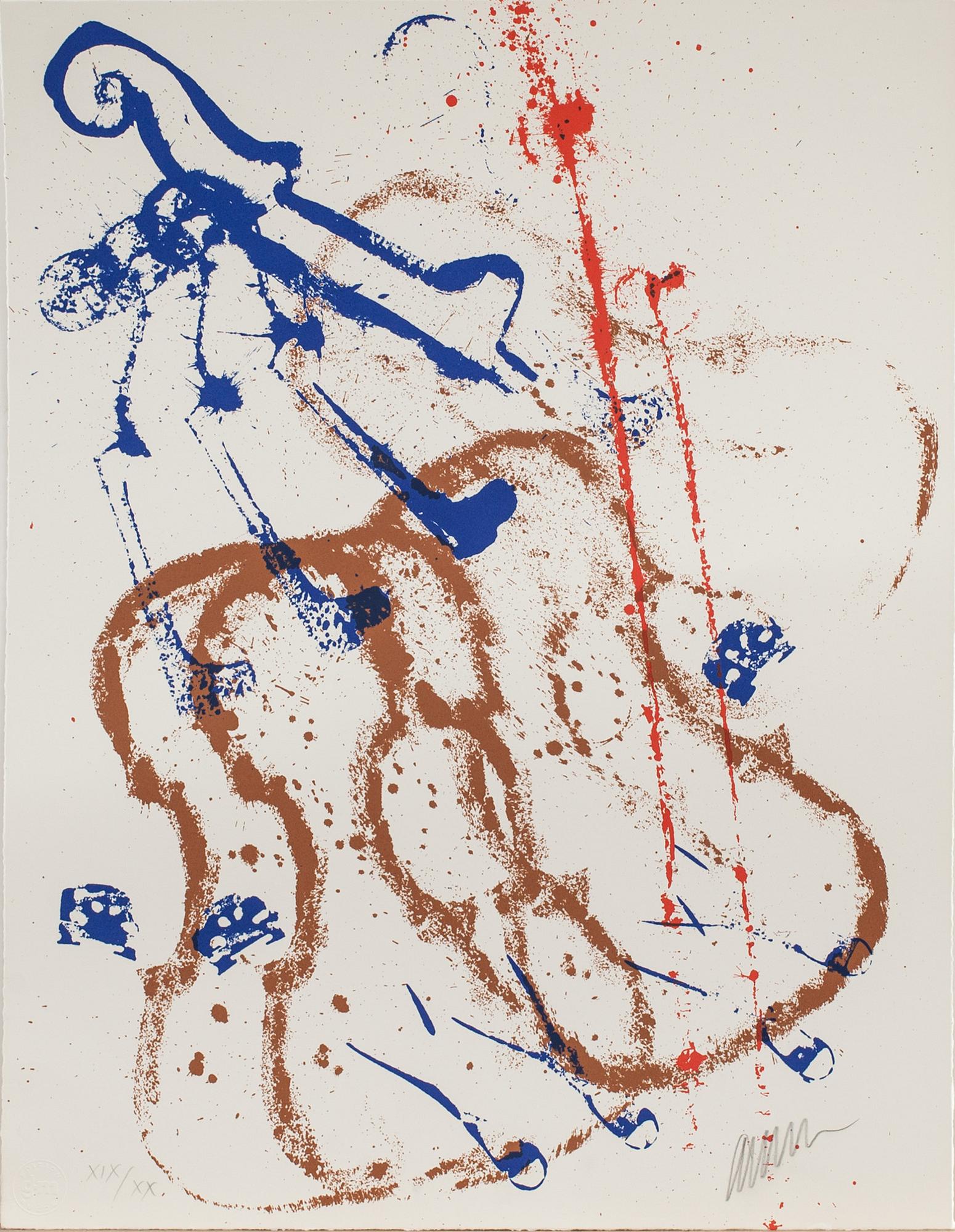 FERNANDEZ ARMAN, färgserigrafi, signerad och numrerad XIX/XX.