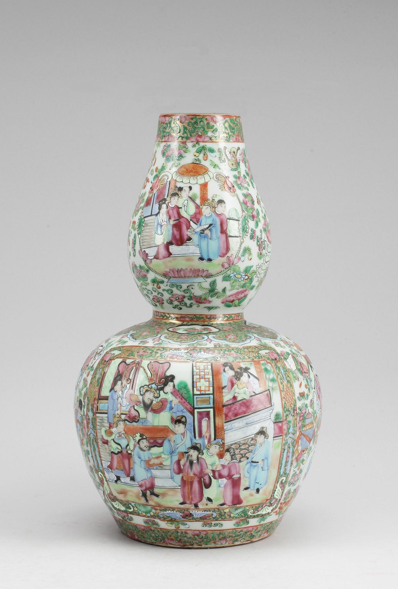 URNOR, ett par, Kanton, Kina, 1800-talets slut.